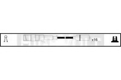 Комплект проводов зажигания HighVolt STANDARD купить