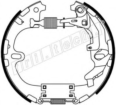 Комплект тормозных колодок FAST KIT fri.tech. купить