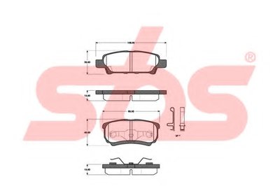 Комплект тормозных колодок, дисковый тормоз sbs купить