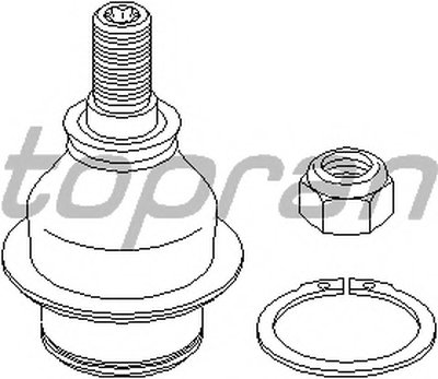 Шаровой шарнир TOPRAN купить