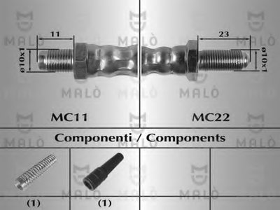 Тормозной шланг MALÒ купить
