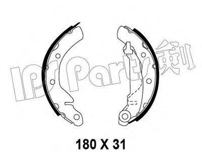 Тормозные колодки IPS Parts IPS Parts купить