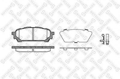 Колодки дисковые з. / Subaru Impreza 2.0i WRX Turbo 02>