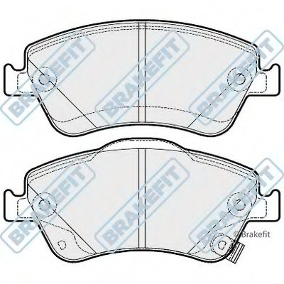 Комплект тормозных колодок, дисковый тормоз Brake Fit APEC braking купить