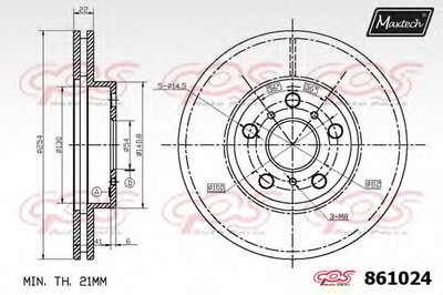 Тормозной диск R+ (Regular Plus) MAXTECH купить