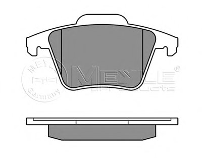 Комплект тормозных колодок, дисковый тормоз MEYLE купить