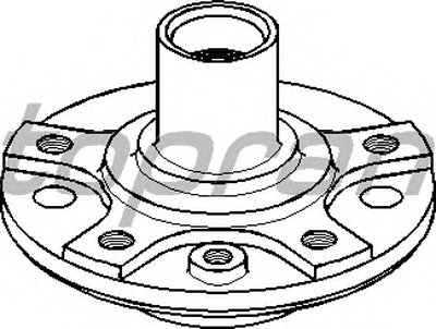 ? колесн. ступицы = TOPRAN купить