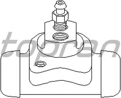 Колесный тормозной цилиндр TOPRAN купить