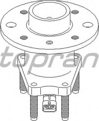 ? колесн. ступицы = TOPRAN купить