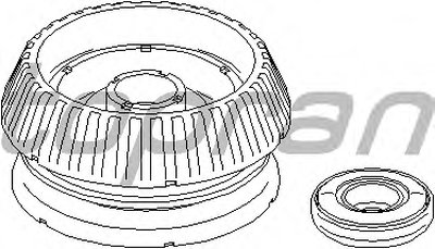 Опора стойки амортизатора TOPRAN купить