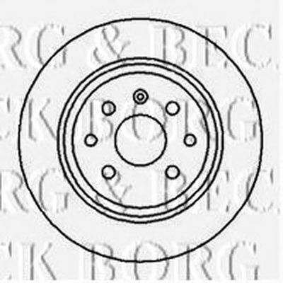 Тормозной диск BORG & BECK купить