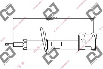 Амортизатор DJ PARTS купить