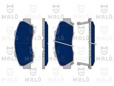 Комплект тормозных колодок, дисковый тормоз MALÒ купить