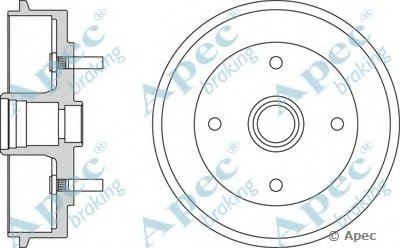 Тормозной барабан APEC braking купить