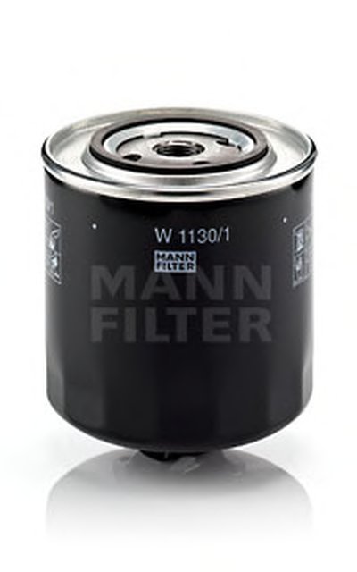 Фильтр масляный VW T4 1.9 D 90-03, AUDI 100 2.0-2.4 D 82-94 (пр-во MANN)