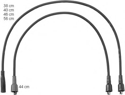 Комплект проводов зажигания BERU купить