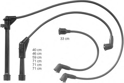 Комплект проводов зажигания BERU купить