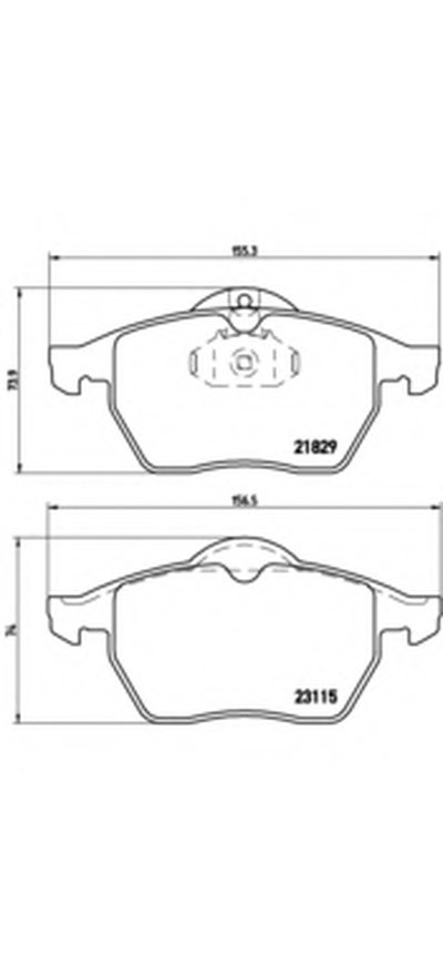 Комплект тормозных колодок, дисковый тормоз DIRECTIONAL BRAKE PADS BREMBO купить