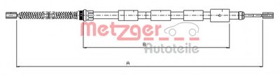 Трос, стояночная тормозная система COFLE METZGER купить