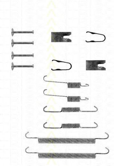 Комплектующие, тормозная колодка TRISCAN купить