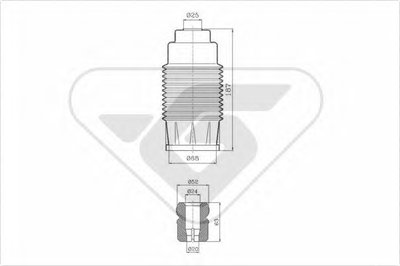 Пылезащитный комплект, амортизатор HUTCHINSON купить