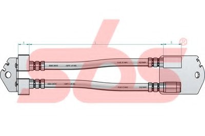 Тормозной шланг sbs купить