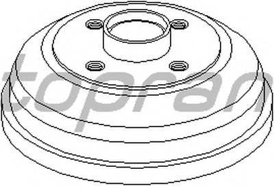 Тормозной барабан TOPRAN купить