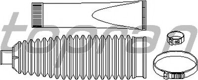 Комплект пылника, рулевое управление TOPRAN купить