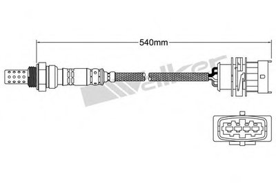 Лямда-зонд WALKER PRODUCTS купить