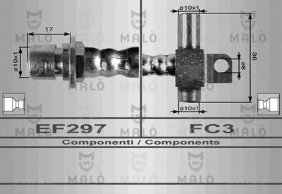 Тормозной шланг MALÒ купить