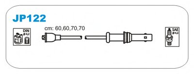 Комплект проводов зажигания JANMOR купить