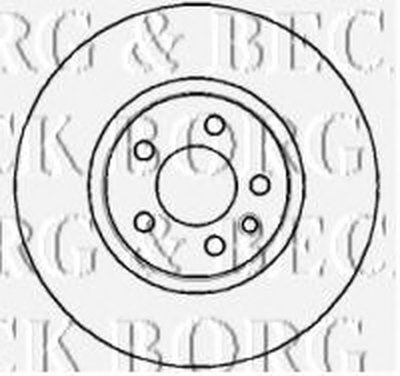 Тормозной диск BORG & BECK купить