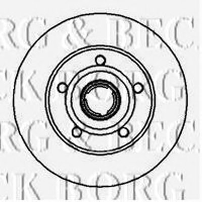 Тормозной диск BORG & BECK купить