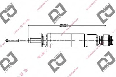 Амортизатор DJ PARTS купить