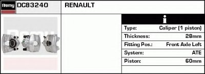 Тормозной суппорт Remanufactured REMY (Multiline) DELCO REMY купить