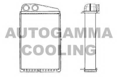 Теплообменник, отопление салона AUTOGAMMA купить