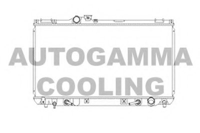 Радиатор, охлаждение двигателя AUTOGAMMA купить