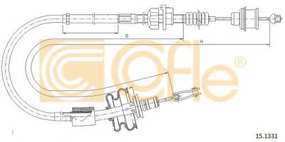 Тросик сцепления COFLE купить