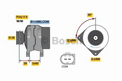 Генератор BOSCH купить