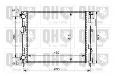 Радиатор, охлаждение двигателя QUINTON HAZELL купить