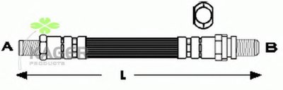 Тормозной шланг KAGER купить