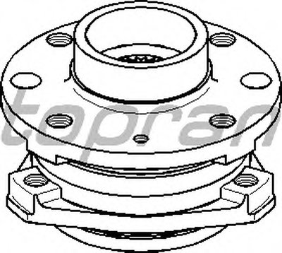 ? колесн. ступицы = TOPRAN купить