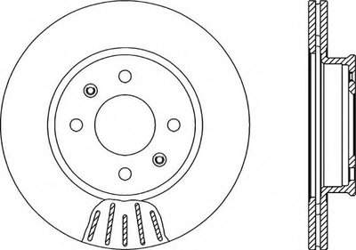 Тормозной диск ADAPTIVE OPEN PARTS купить