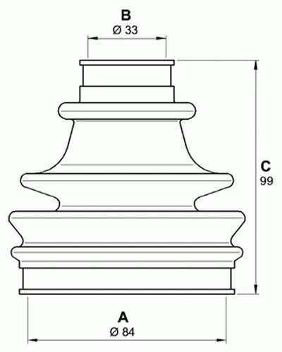 Комплект пылника, приводной вал SPIN OPEN PARTS купить