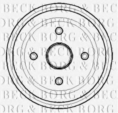 Тормозной барабан BORG & BECK купить