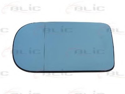 Стекло зеркала Szkіo lusterka zewnкtrznego L/P (asferyczne, niebieskie, podgrzewane) BMW 5 (E39), 7