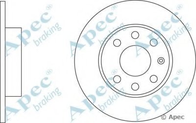 Тормозной диск APEC braking купить