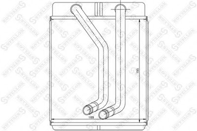 Теплообменник, отопление салона STELLOX купить