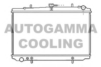 Радиатор, охлаждение двигателя AUTOGAMMA купить