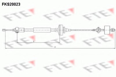 Тросик сцепления FTE купить